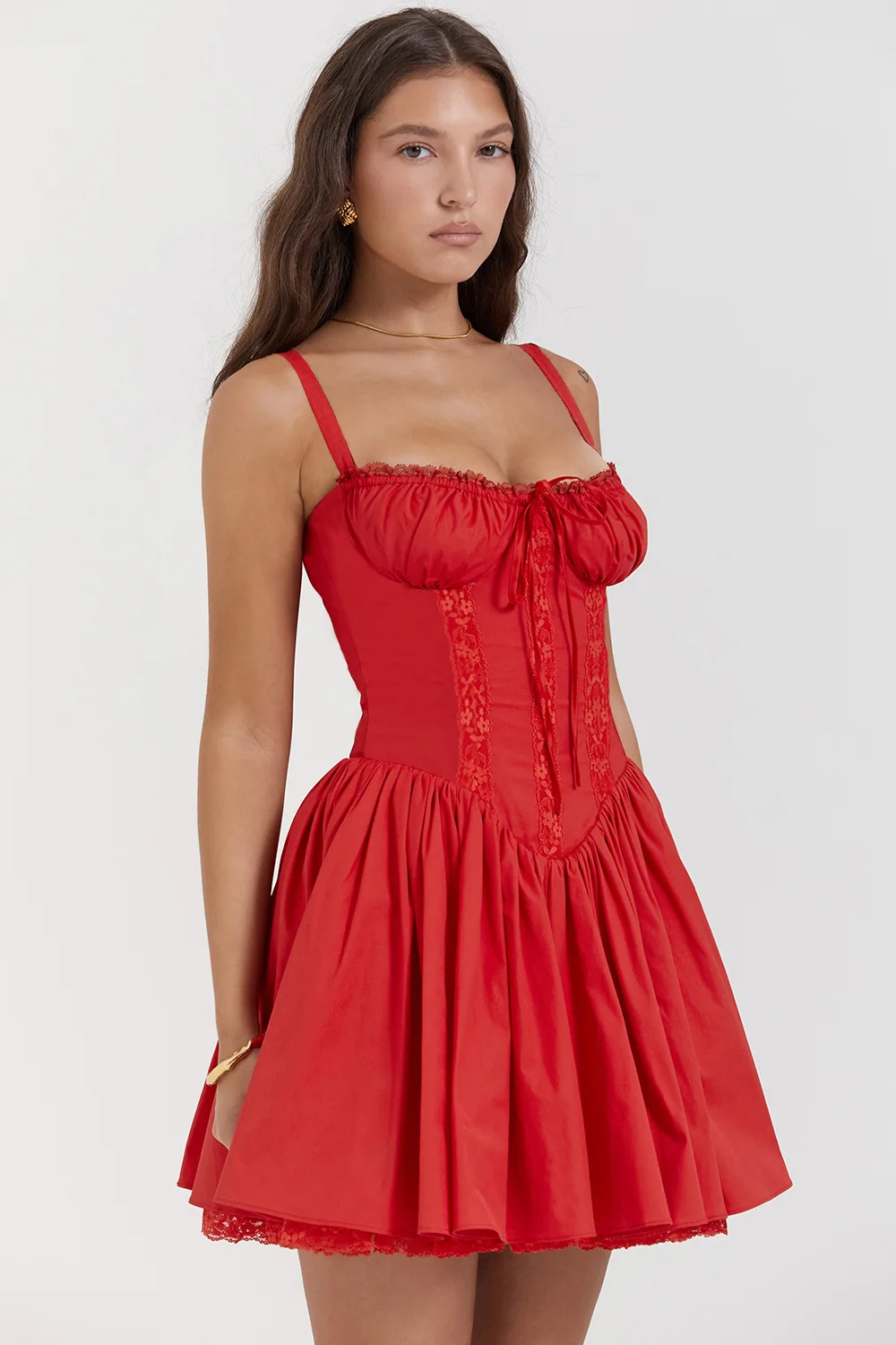 Robe avec silhouette