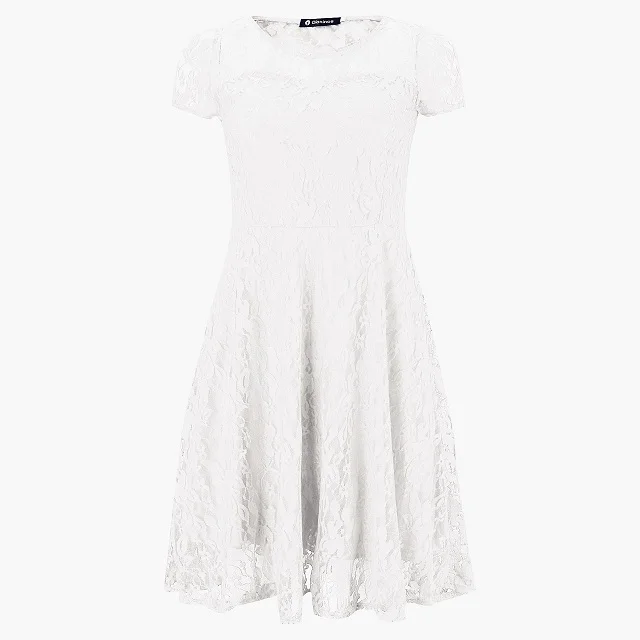 Dentelle romantique robe