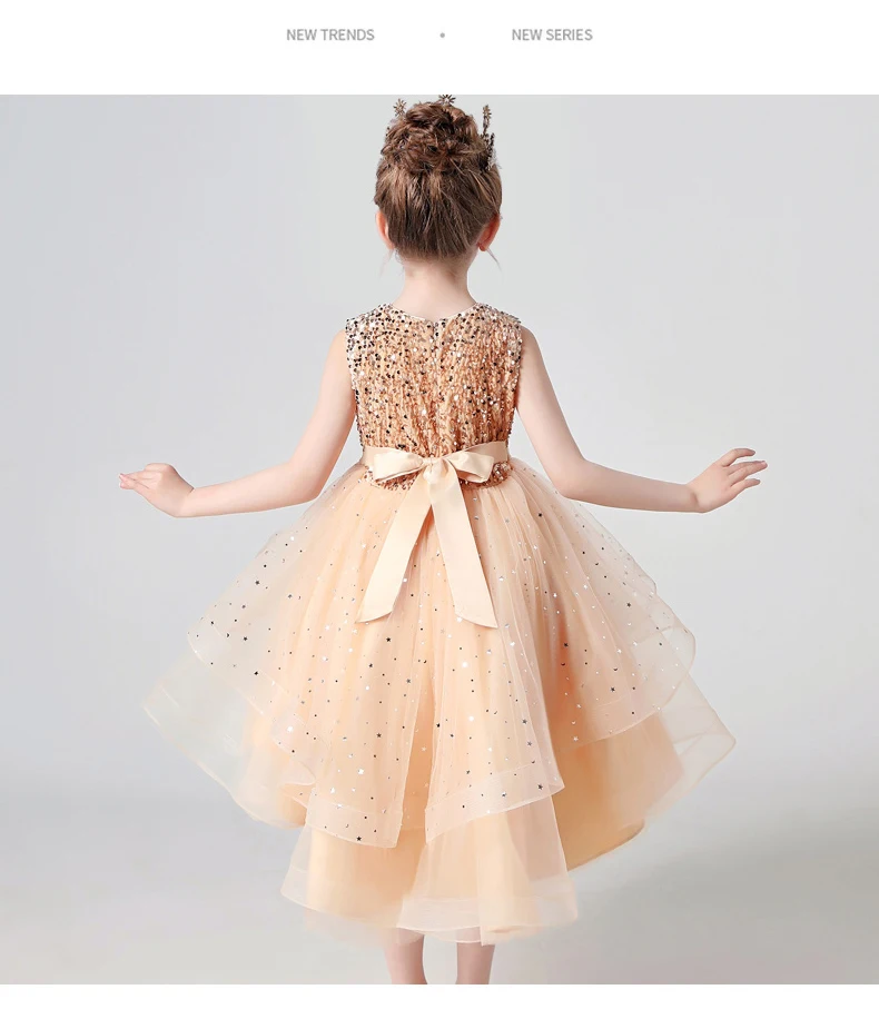 Robe de princesse pour fille en dentelle – Image 19