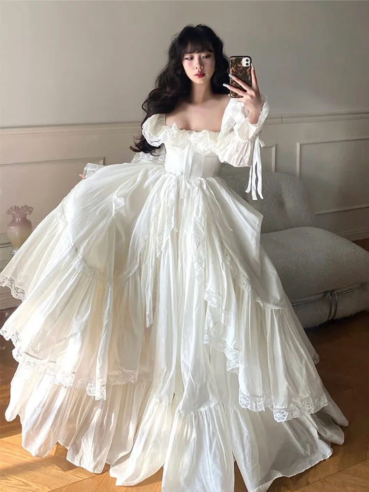 détail nœud robe de mariée
