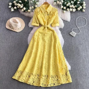 robe en dentelle élégante