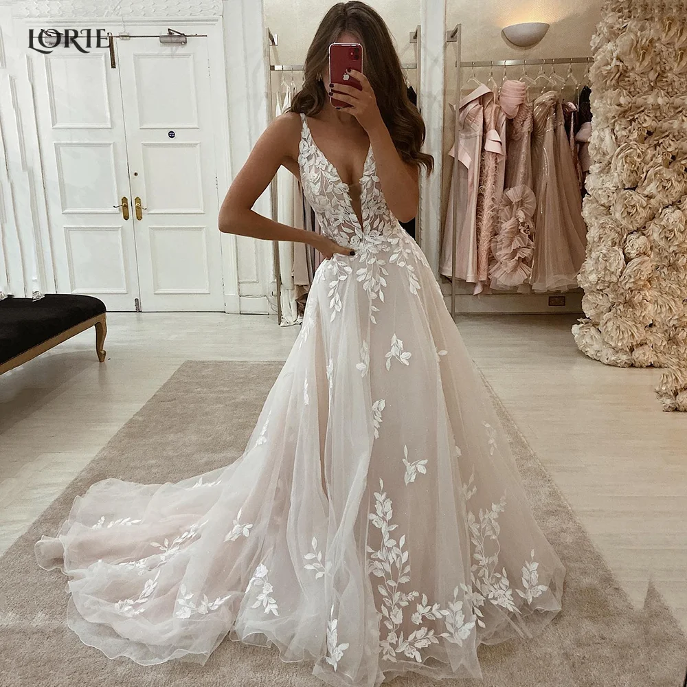 robe de mariée en dentelle bohème