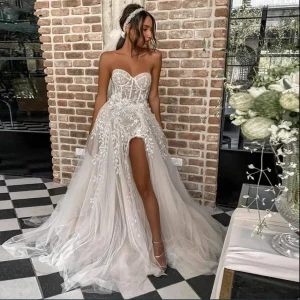 robe de mariée dos nu