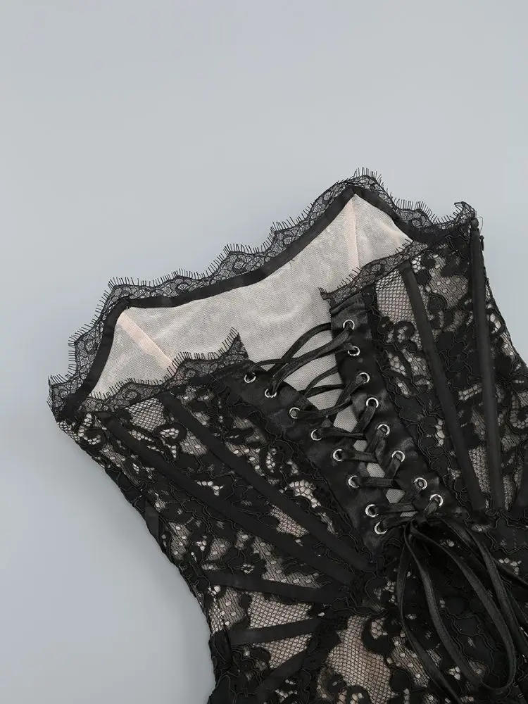 robe dentelle tendance