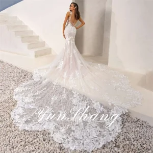 Robe de mariée sirène élégante