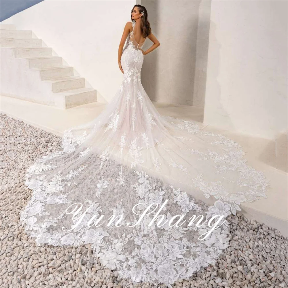 Robe de mariée sirène élégante