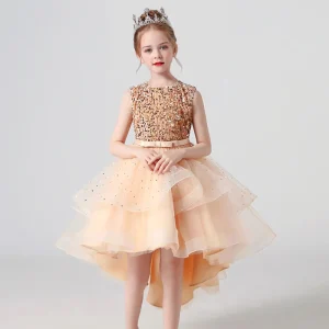 Robe de princesse pour fille en dentelle