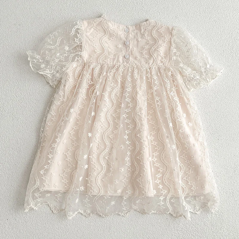 robe dentelle bébé