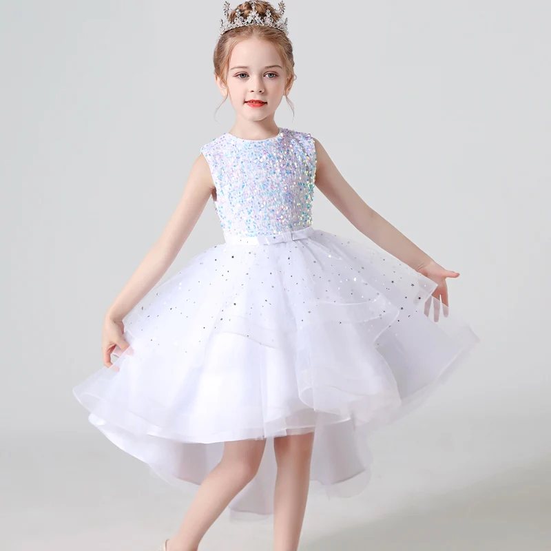 Robe de princesse pour fille en dentelle – Image 5
