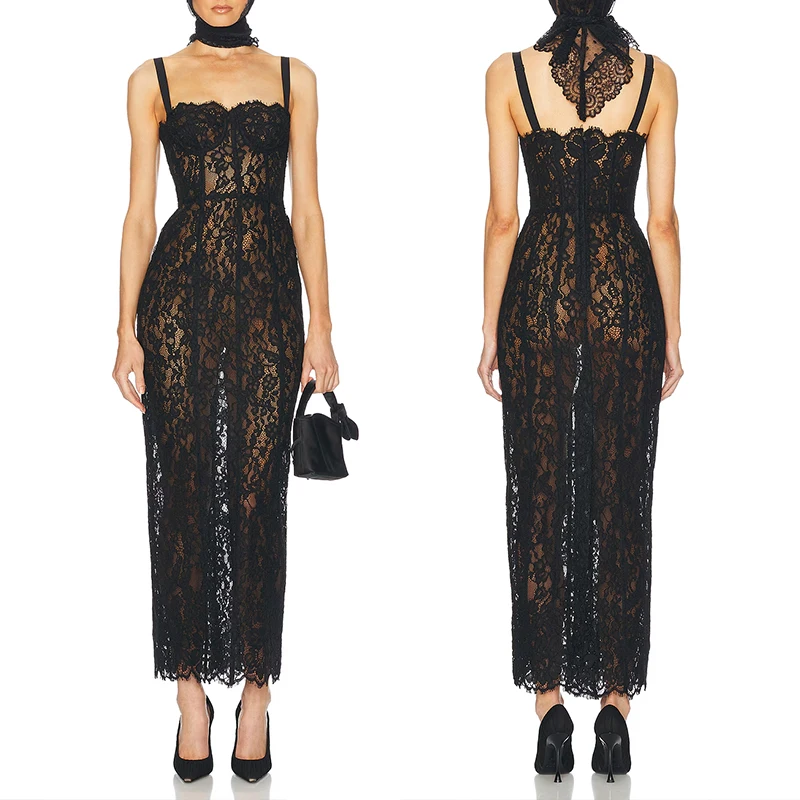 robe dentelle silhouette