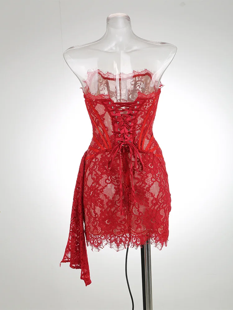 robe soirée stylée bustier