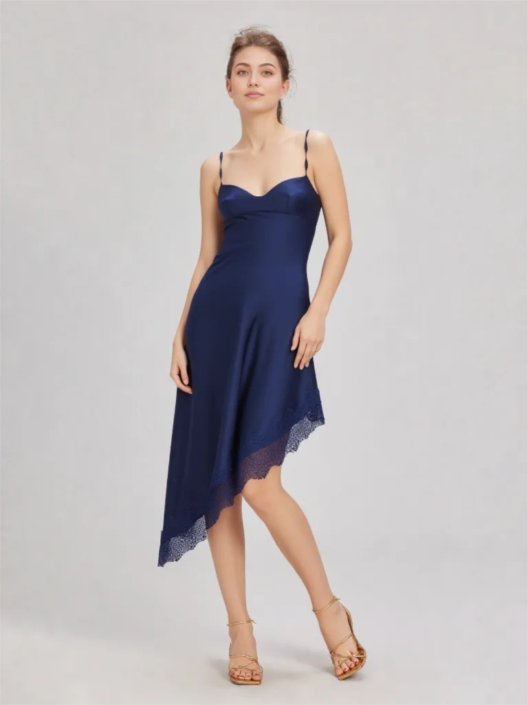 bustier satin et dentelle