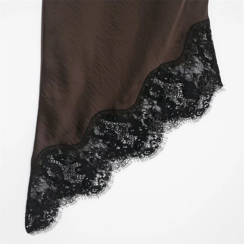 robe bustier en dentelle