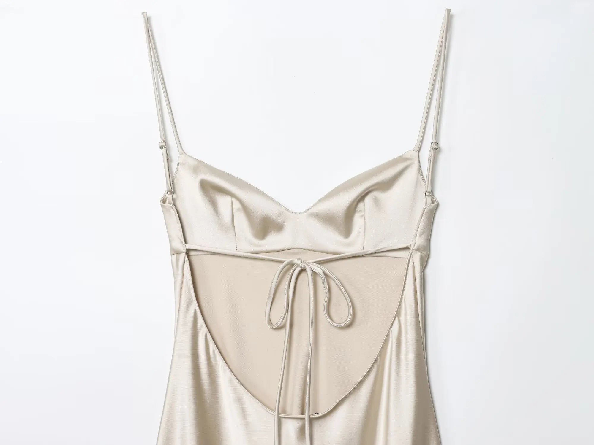 touché doux satin robe