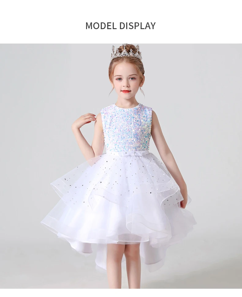Robe de princesse pour fille en dentelle – Image 14