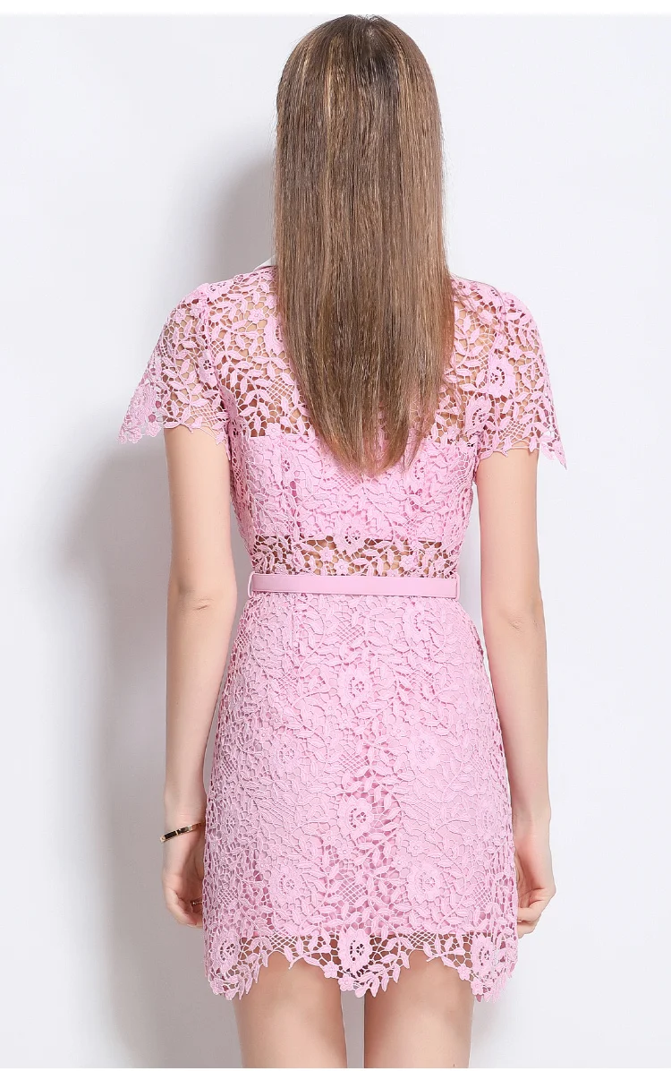 robe mini rose