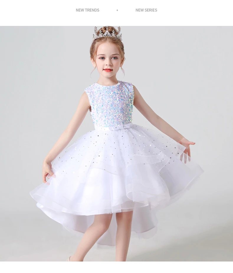 Robe de princesse pour fille en dentelle – Image 16