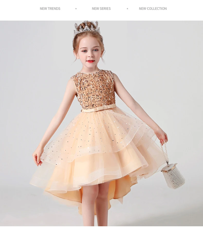 Robe de princesse pour fille en dentelle – Image 17