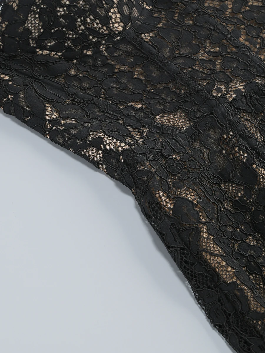 robe dentelle allure