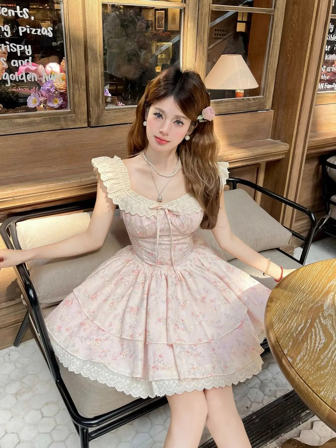 robe rose unique