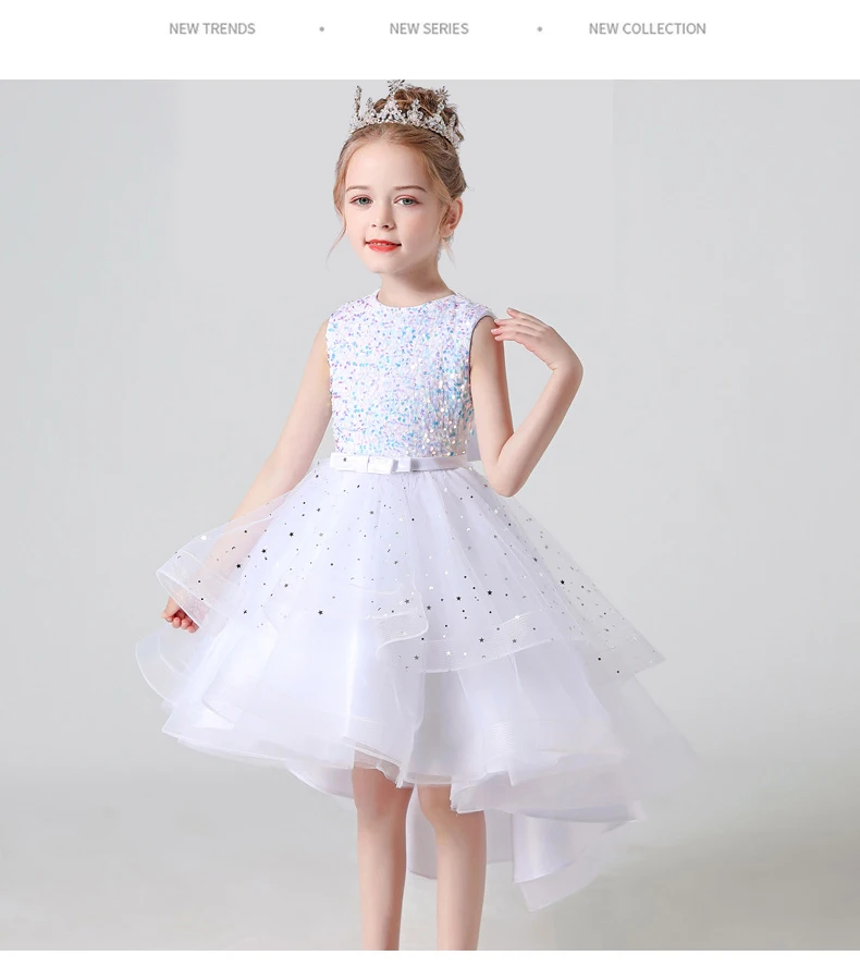 design féérique robe dentelle fillette