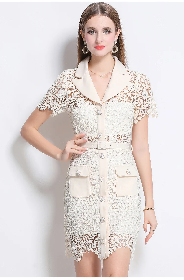 robe rose avec ceinture