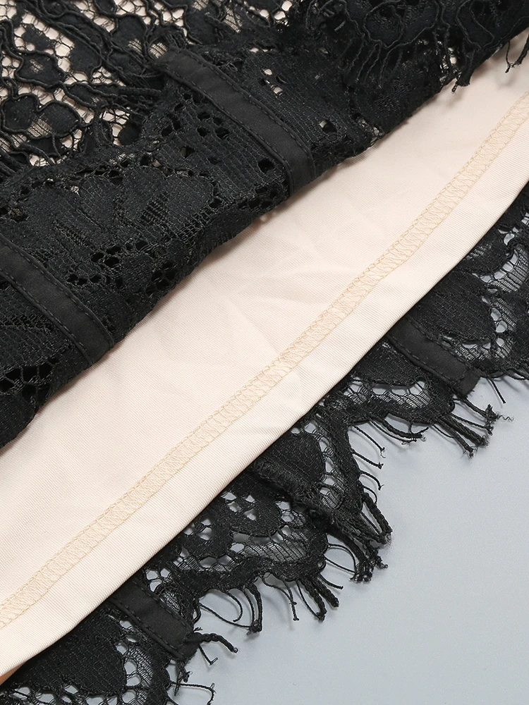 Robe en dentelle noire – Image 22