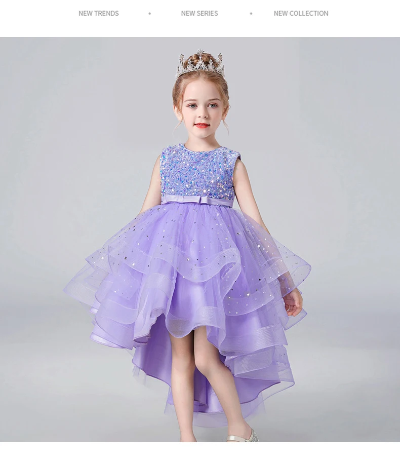 Robe de princesse pour fille en dentelle – Image 25