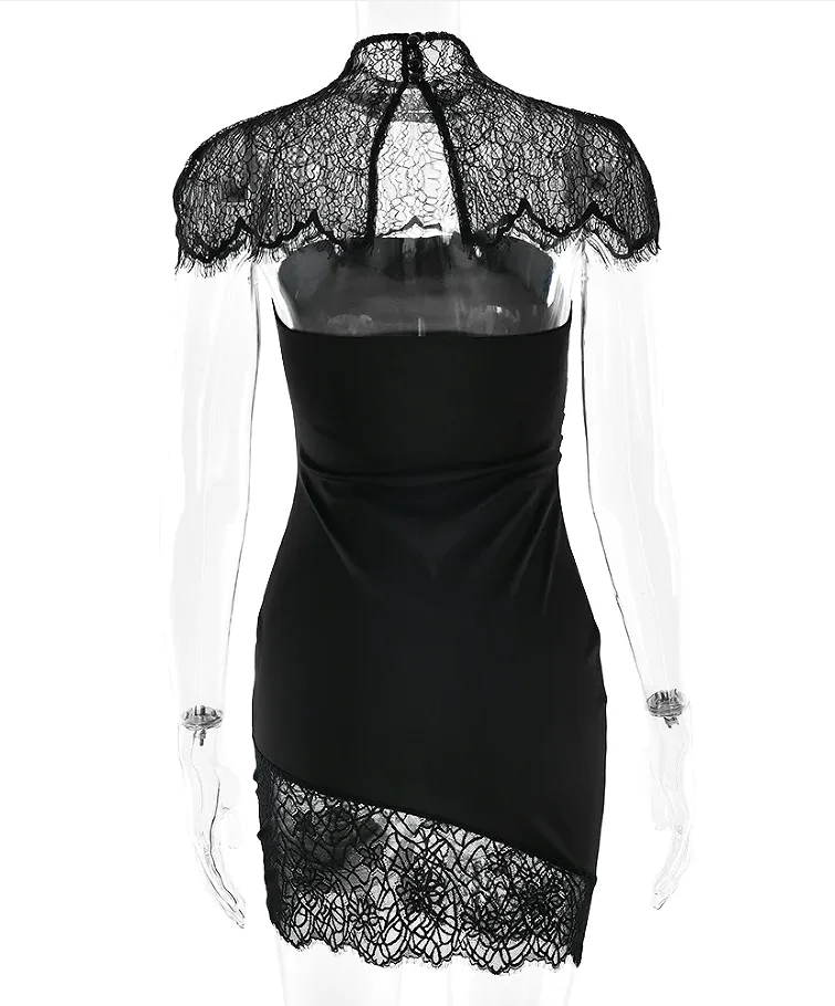 robe noire séduisante