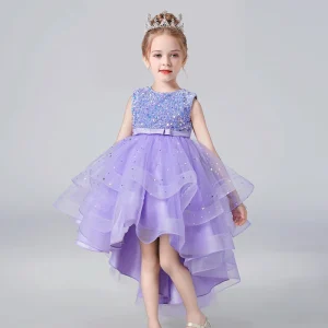 Robe de princesse pour fille en dentelle