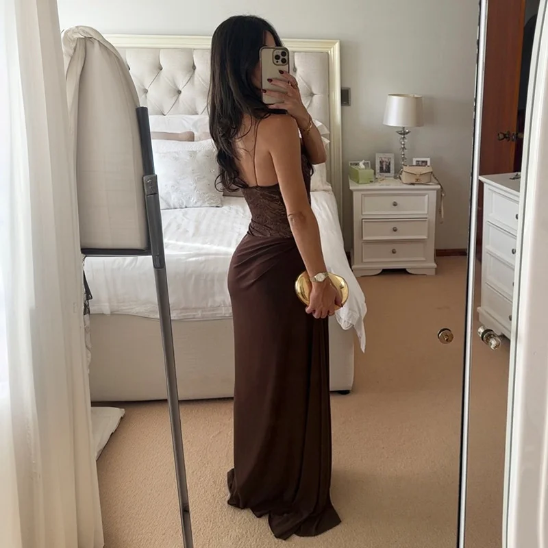robe dentelle soirée