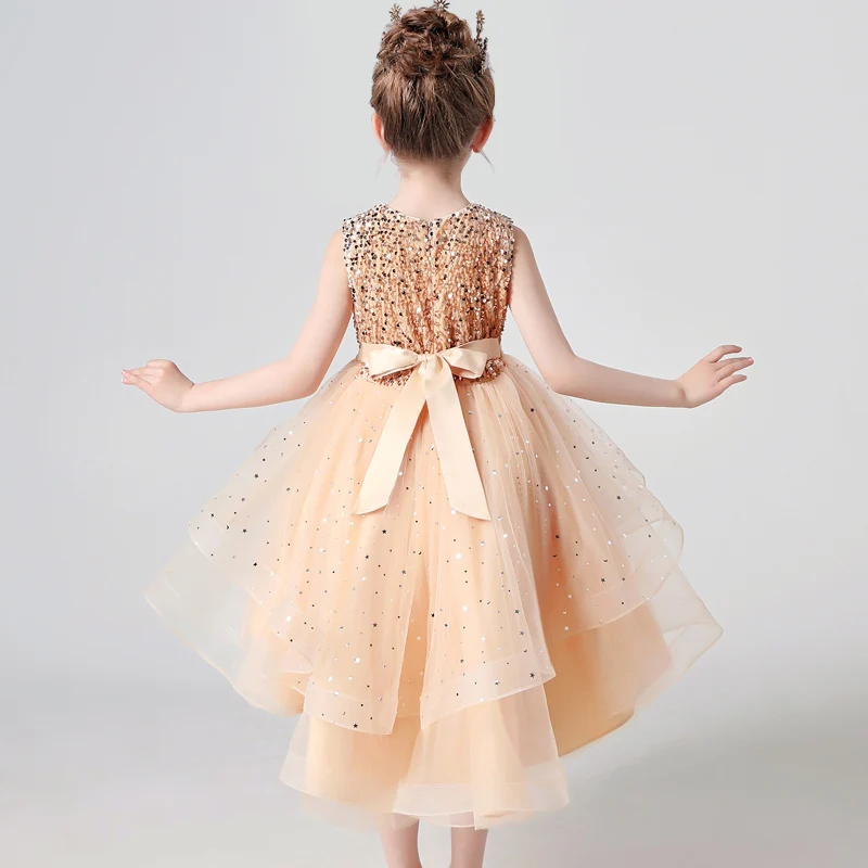 Robe de princesse pour fille en dentelle – Image 7