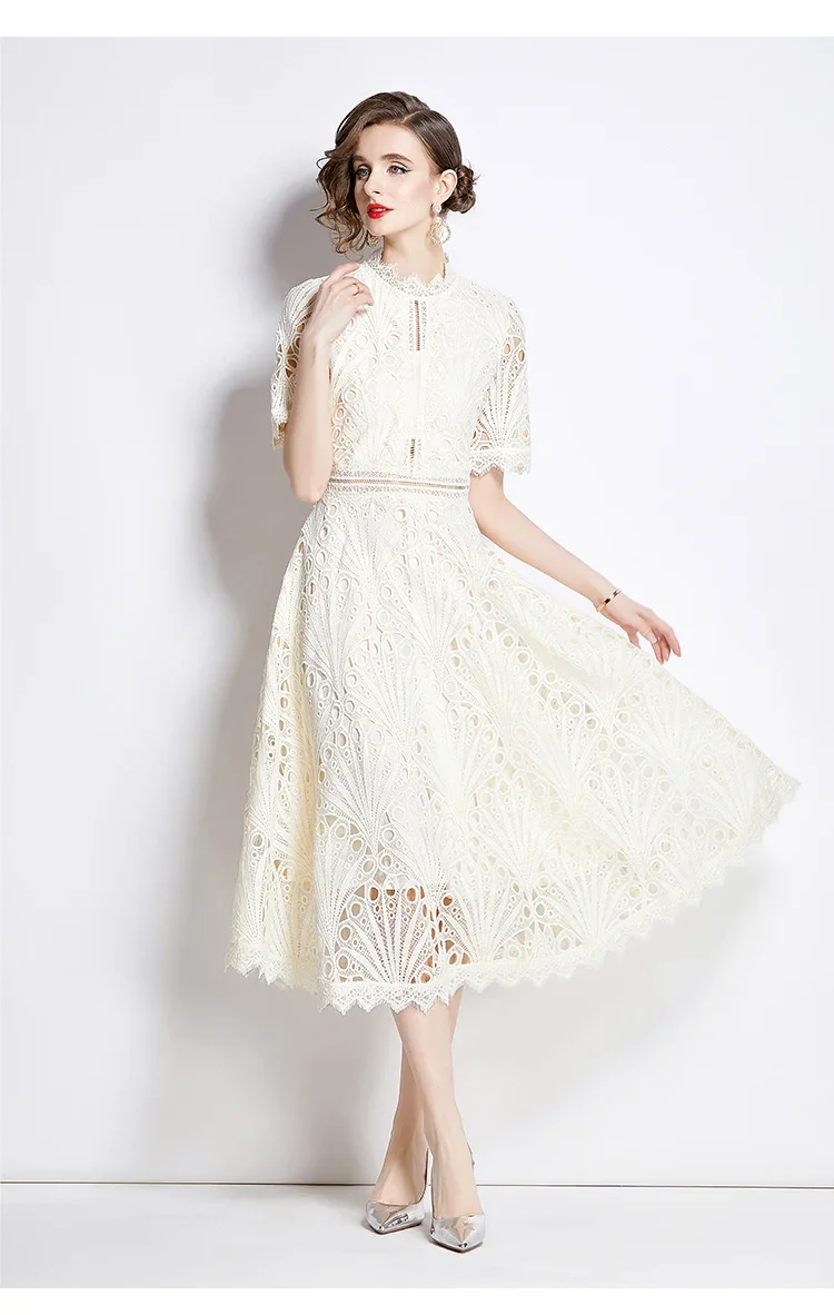finesse et élégance robe verte