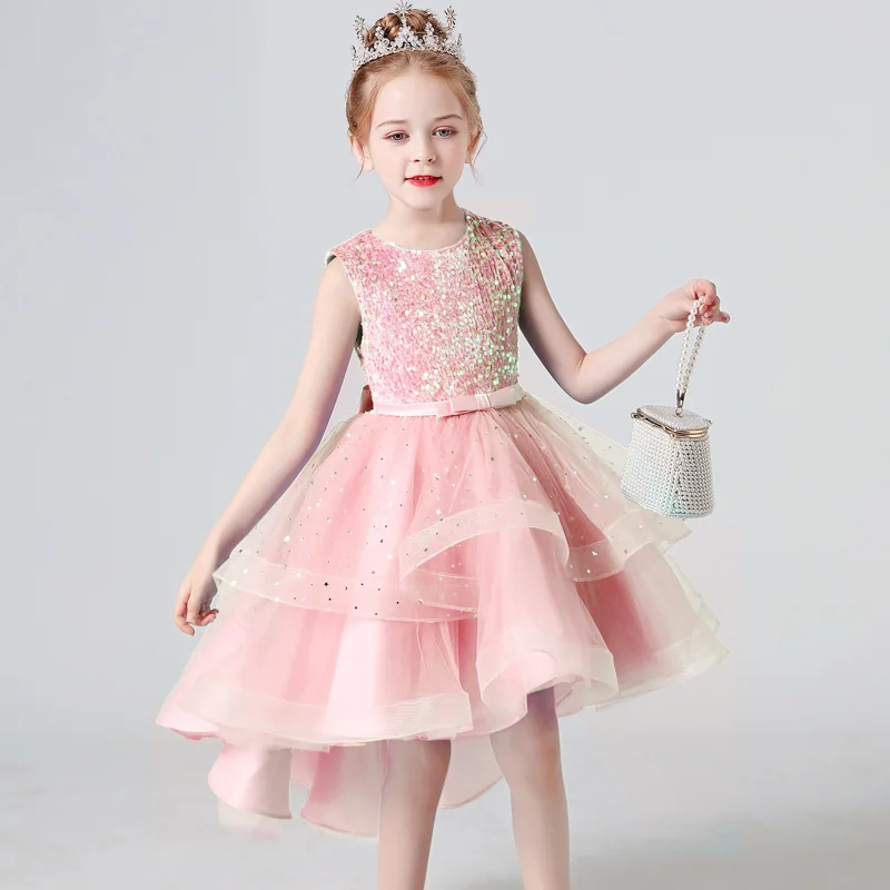 Robe de princesse pour fille en dentelle – Image 10