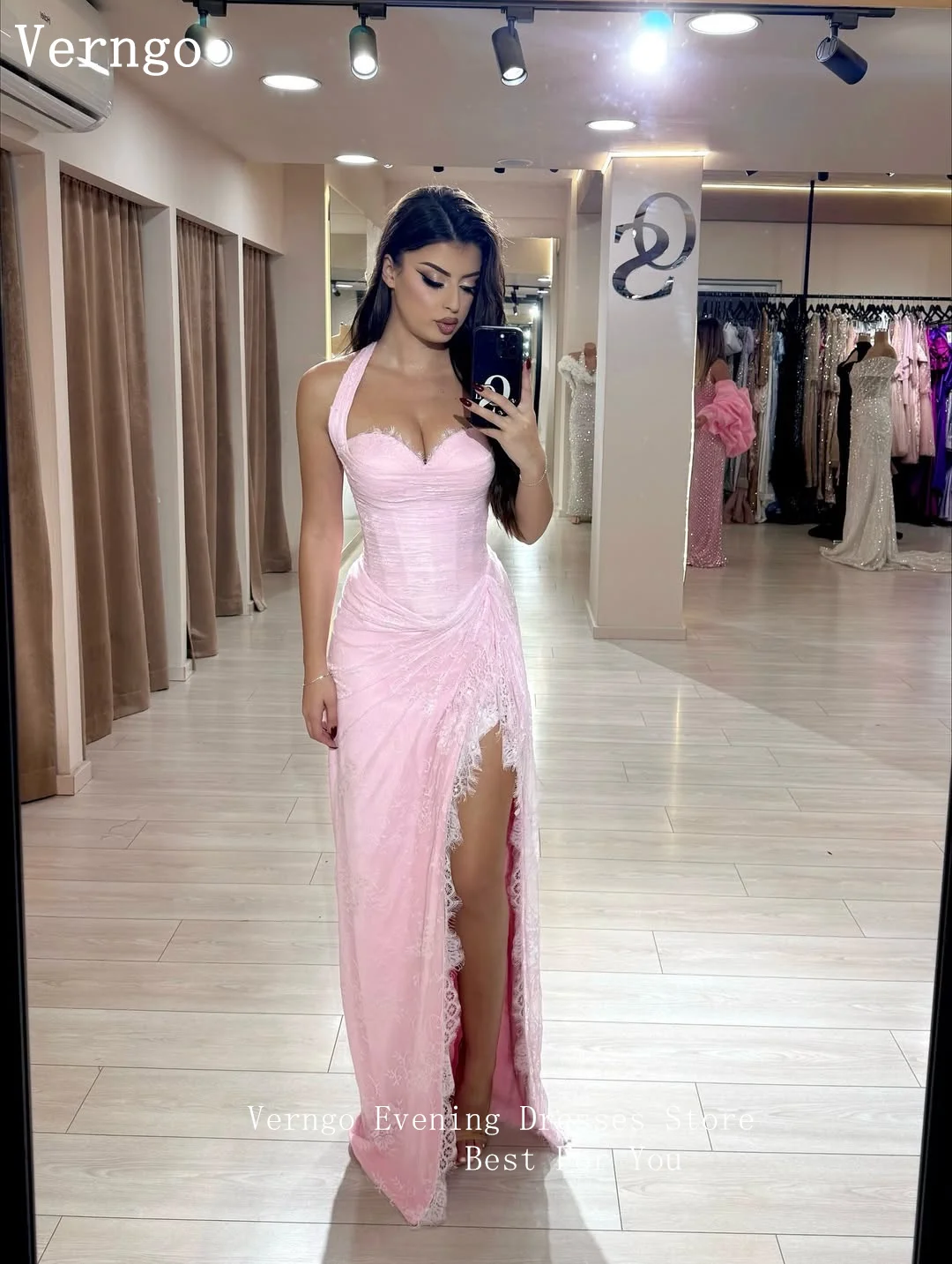 dentelle rose chic