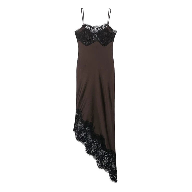 robe de soirée en dentelle