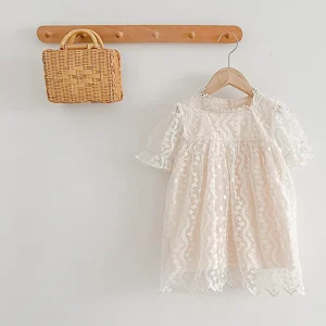 robe d'été en dentelle pour bébé