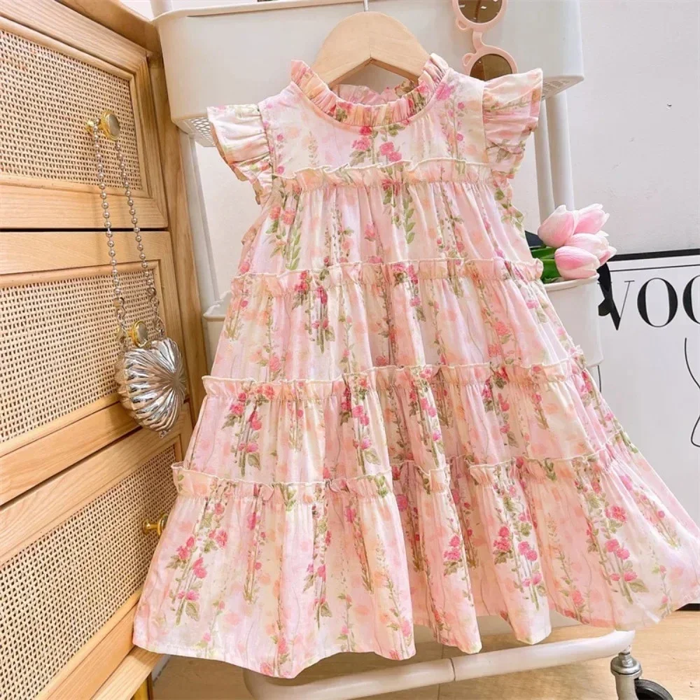 robe sans manches à col rond