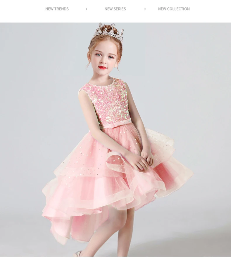 Robe de princesse pour fille en dentelle – Image 20