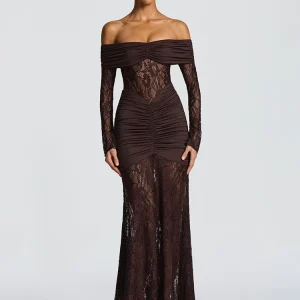 robe bustier maxi sexy