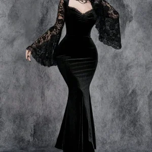 style punk gothique robe