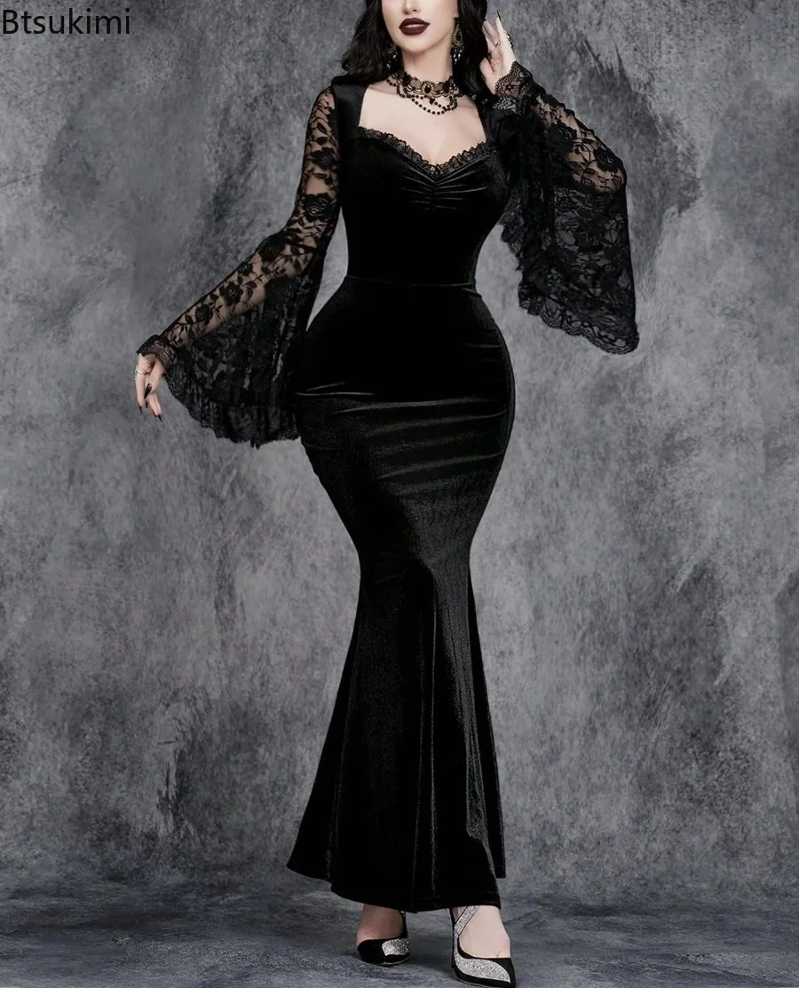 style punk gothique robe
