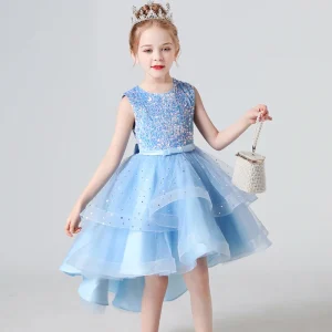 Robe de princesse pour fille en dentelle
