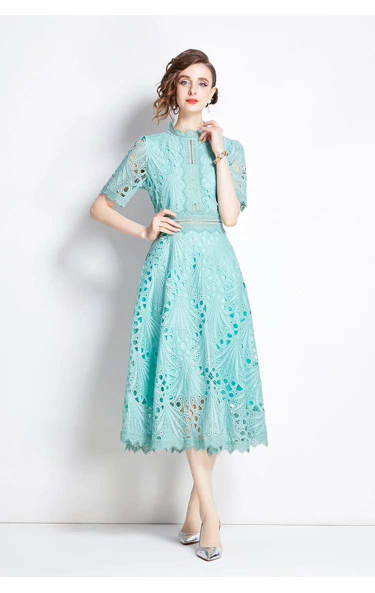 fascination dentelle verte