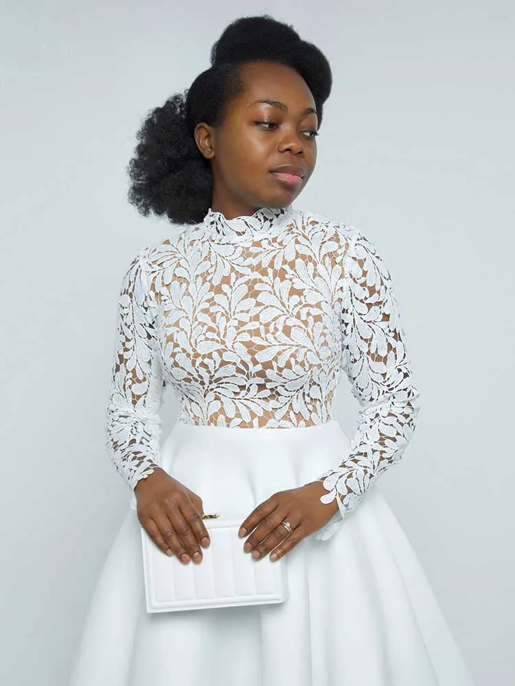 Robe en dentelle vintage – Image 9