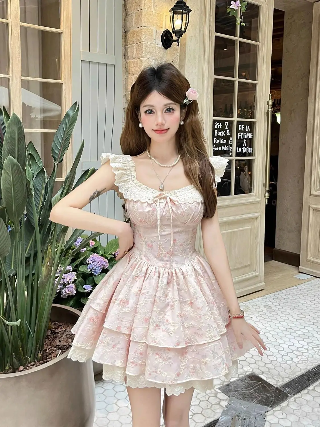 robe florale romantique