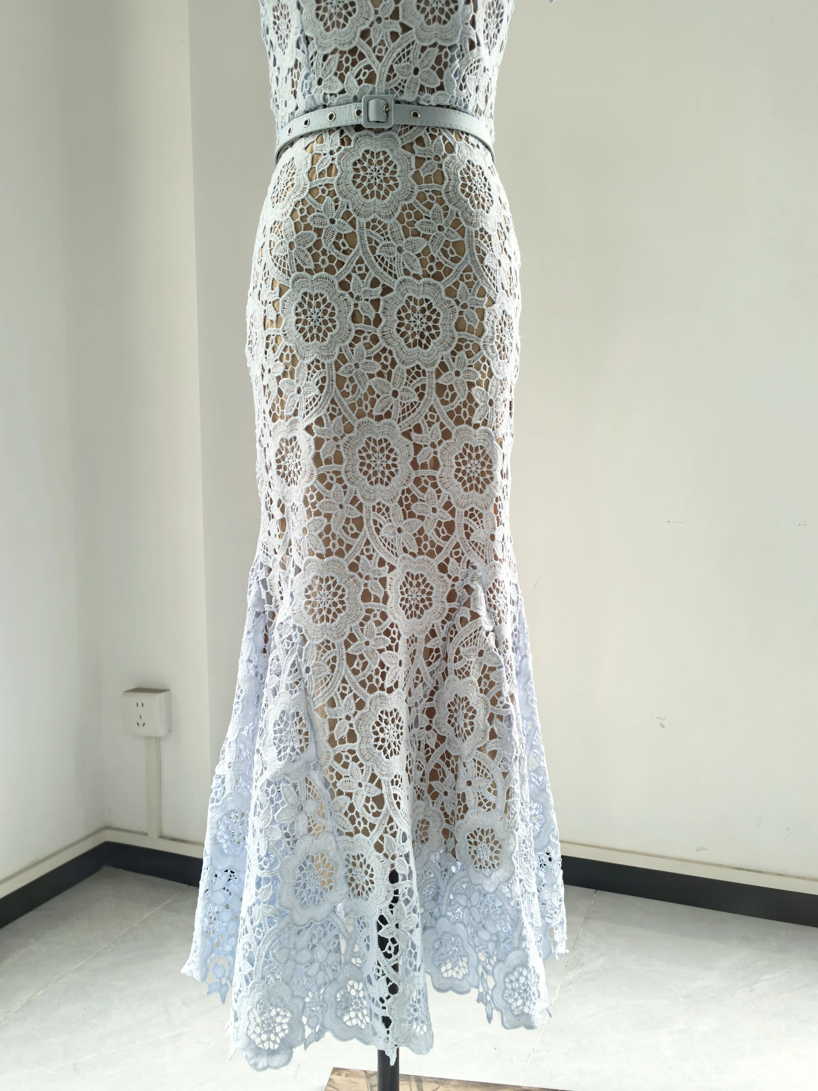 Confort robe en dentelle