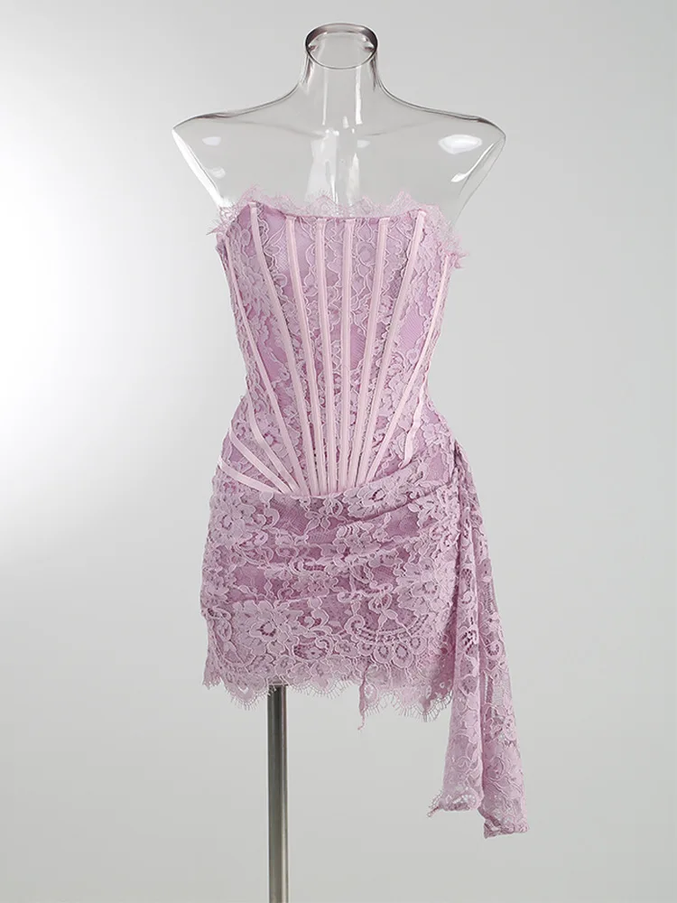 robe sophistiquée dentelle