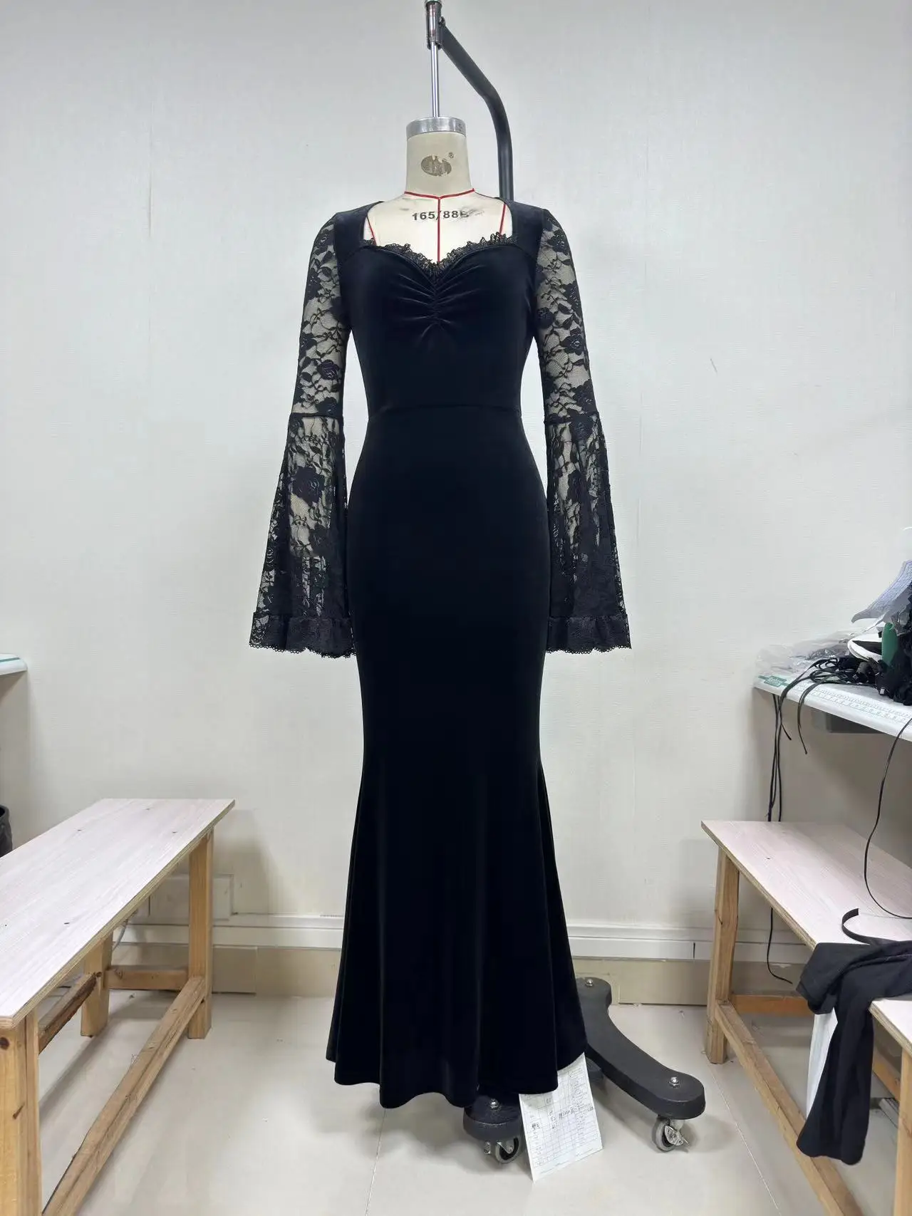 robe mariage gothique